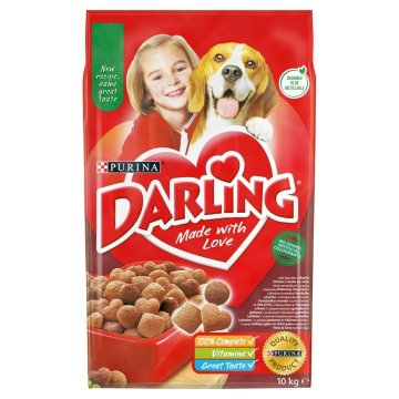 Krmivo Purina Darling Dospelý Kurča Teľacie mäso 10 kg