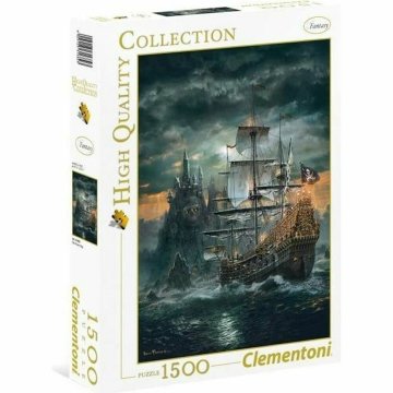 Puzzle Clementoni The Pirate Ship 31682.3 59 x 84 cm 1500 Kusy