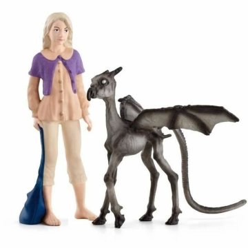 Pohyblivé figúrky Schleich Luna Lovegood & Baby Thestral Moderný