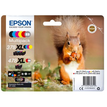 Originálne atramentové náplne Epson C13T379D4010