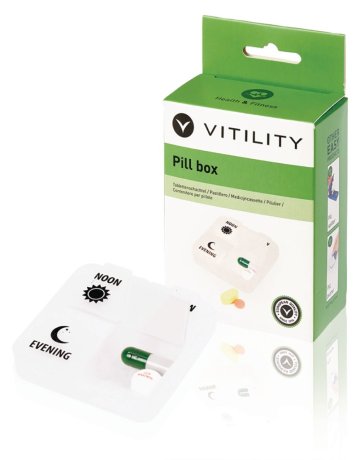 Vitility VIT-70610080 Krabička na tabletky - Deň