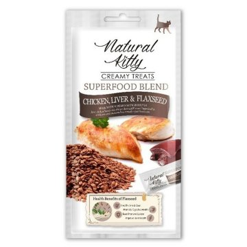 Snack for Cats Natural Kitty Superfood Blend Kurča