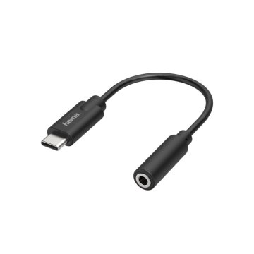 Hama Audio adaptér USB-C konektor - 3,5 mm jack pripojenie Stereo