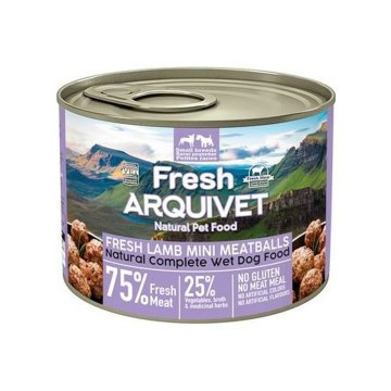 Mokré jedlo Arquivet Fresh Lamb Mini Meatballs 200 g