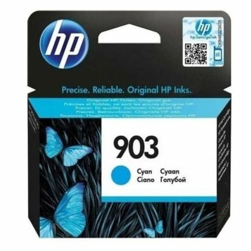 Originálne atramentové náplne HP T6L87AE Azúrová