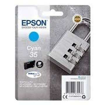 Originálne atramentové náplne Epson 35 (16,1 ml) Azúrová