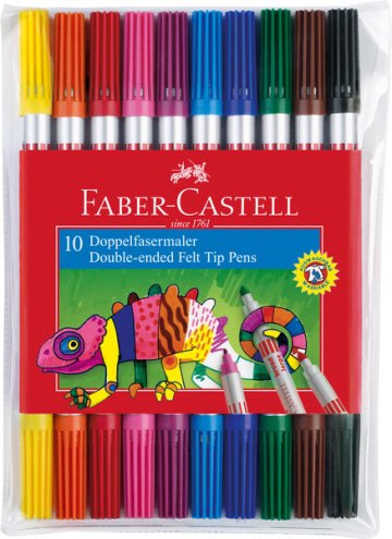 Faber Castell FC-151110 Fixky Duo Case s 10 kusmi