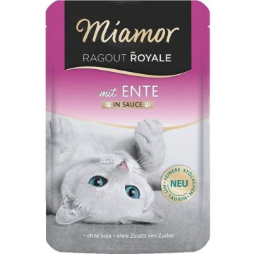 Krmivo pre mačky Miamor Ragout Royale Duck in sauce 100 g