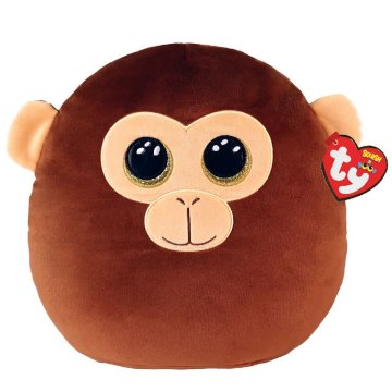 TY Squish a Boo Cuddle Vankúš Monkey Dunston 31x23x31 cm