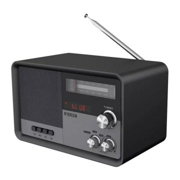 Radio N'oveen PR950 Čierna