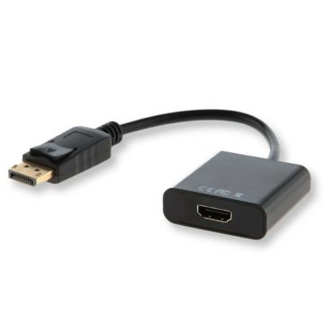 Adaptér DisplayPort na HDMI Savio CL-55 Čierna 20 cm