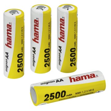 Hama Nabíjacia NiMH batéria 4xAA 2500mAh