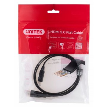 HDMI Kábel Unitek C11063BK-1M Čierna 1 m