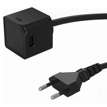 Powercube USBube Extended USB A a C Black