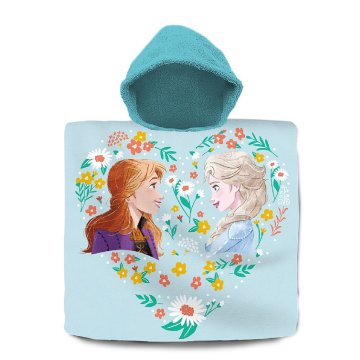 Disney Frozen Pončo do kúpeľa 60x120 cm Bavlna