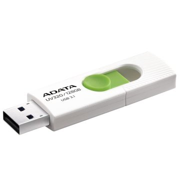 USB flash disk Adata UV320 zelená Biela/Zelená 128 GB