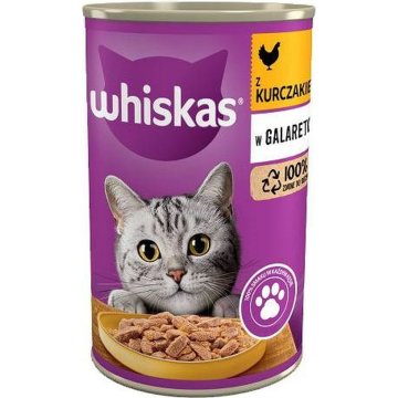 Krmivo pre mačky Whiskas chicken in jelly 400 g