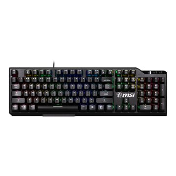 Klávesnica MSI VIGOR GK41 LR US Čierna Viacfarebná QWERTY