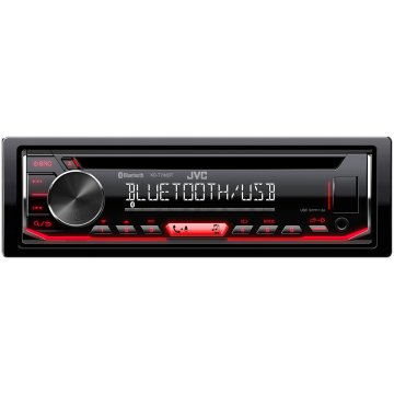 Rádio s CD Prehrávačom do Auta Kenwood KD-T702BT Čierna Červená