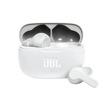 Slúchadlá s mikrofónom JBL JBLW200TWSWHT Biela Plastické