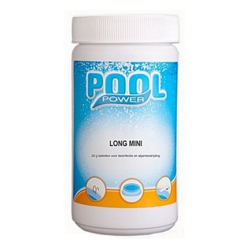 Pool Power Mini Vial 1 kg Chlórové tablety 20 gramov