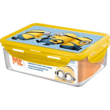 Úložný box Minions s klipsami 1070 ml