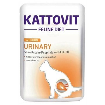 Krmivo pre mačky Kattovit Urinary Chicken Kurča 85 g