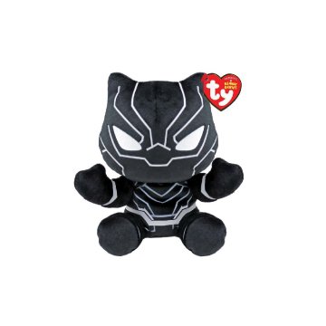 TY Beanie Babies Marvel Plyšová hračka Black Panther 15 cm