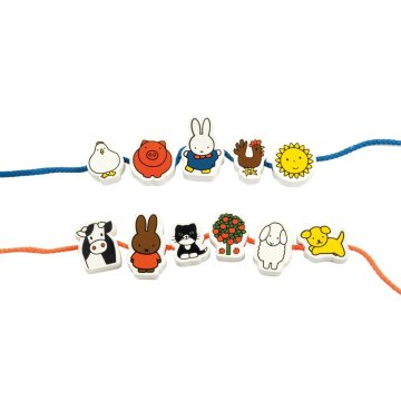 Téma Miffy Wooden Beads Farm