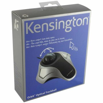 Trackball Trackball Kensington K64327EU Striebristý