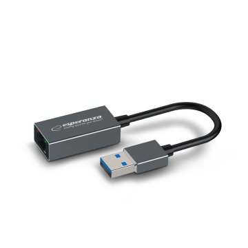 Adaptér USB na Ethernet Esperanza ENA101 18 cm