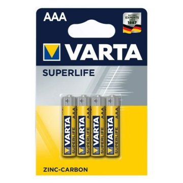 Batérie Varta Superlife AAA 1,5 V (4 kusov)