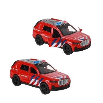 112 Pull-Back Fire Brigade SUV 1:36 + Svetlo a zvuk