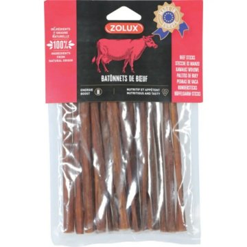 Maškrty pre psov Zolux Beef sticks Hovädzie mäso 100 g