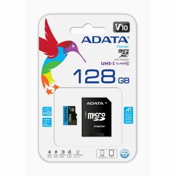 Pamäťová karta Micro SD s adaptérom Adata Premier 128 GB