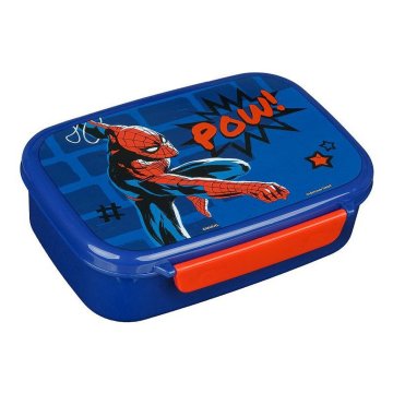 Spiderman Lunchbox Modrá/Červená