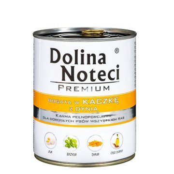 Mokré jedlo Dolina Noteci Premium Kačica 800 g