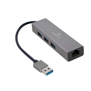 Adaptér USB-C na VGA GEMBIRD A-AMU3-LAN-01