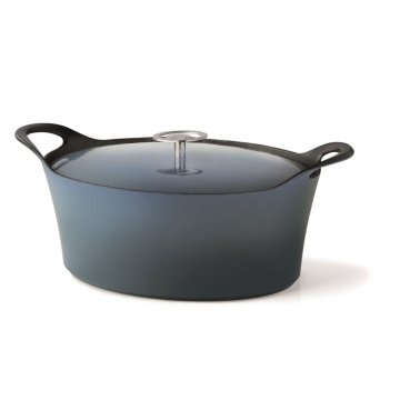 Cuisinox Volcan Liatinová panvica 29 cm Denim Blue