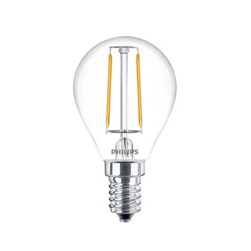 Philips LED klasická sviečková lampa 25 W E14 teplá biela