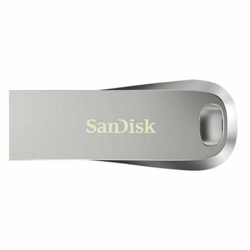 USB flash disk SanDisk Ultra Luxe Striebristý 128 GB (1 kusov)