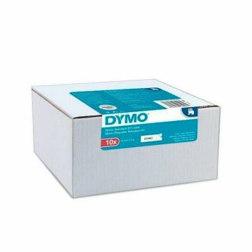 Laminovaná Páska do Tlačiarne Štítkov Dymo Value Pack Biela Čierna/Biela