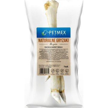 Maškrty pre psov Petmex Roe deer s hoof white 300 g