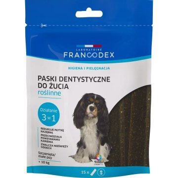 Maškrty pre psov Francodex Dental Strips S 228 g