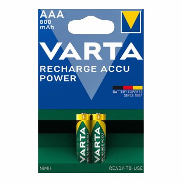 Dobíjacie Batérie Varta AAA 800MAH 2UD 1,2 V 800 mAh AAA