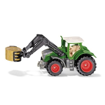 Siku 1539 Fendt 1050 Vario s drapákom na balíky 1:87