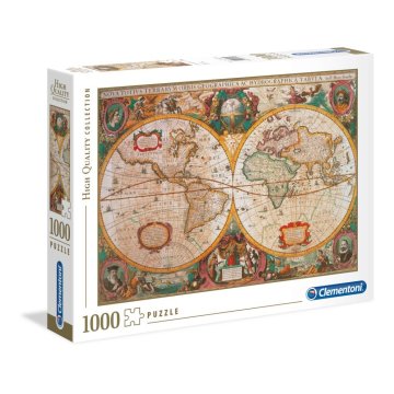 Clementoni High Quality Collection Puzzle Stará mapa 1000 kusov