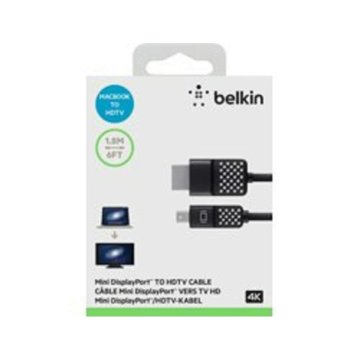 Adaptér DisplayPort na HDMI Belkin F2CD080BT06 Čierna