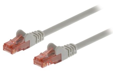 Sieťový kábel Valueline VLCP85200E1,50 Cat6 UTP Rj45 (8/8) Samec – Rj45 (8/8) Samec 1,50 M sivý