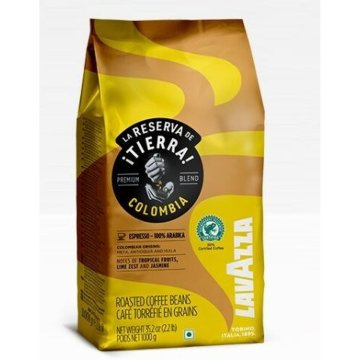 Celá zrnková káva Lavazza Tierra Colombia Espresso 1 kg